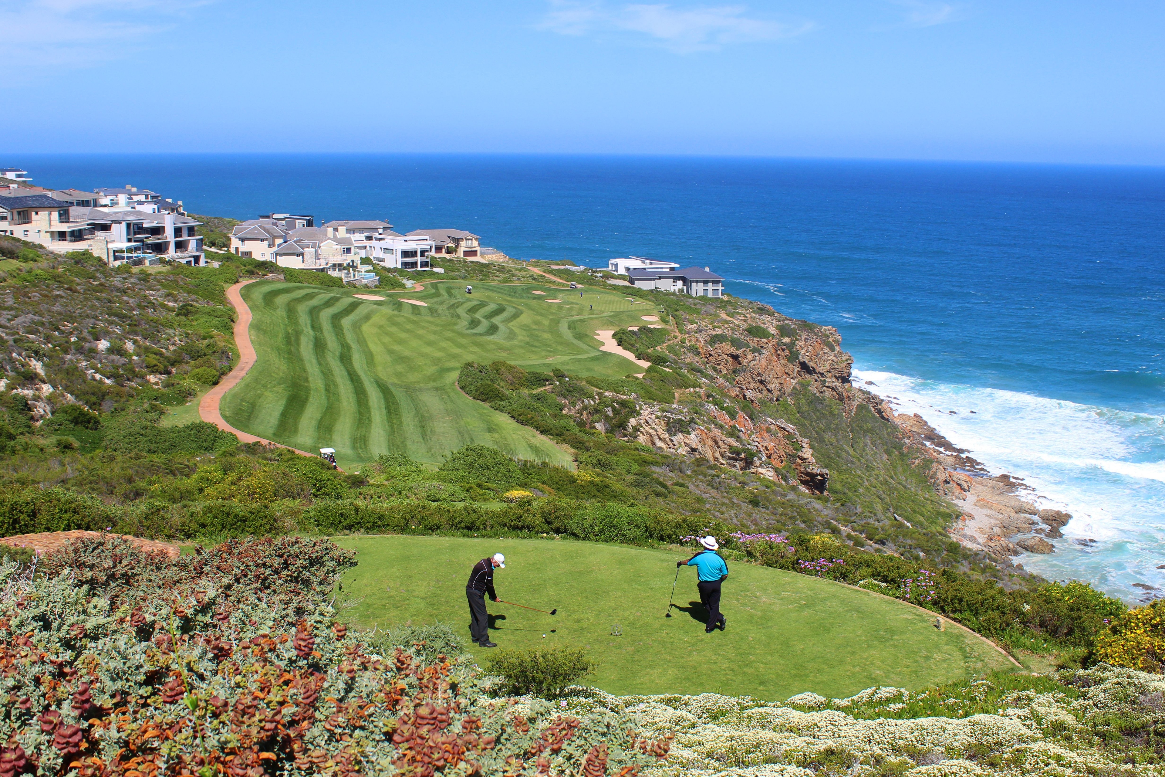 south africa course showing course lines