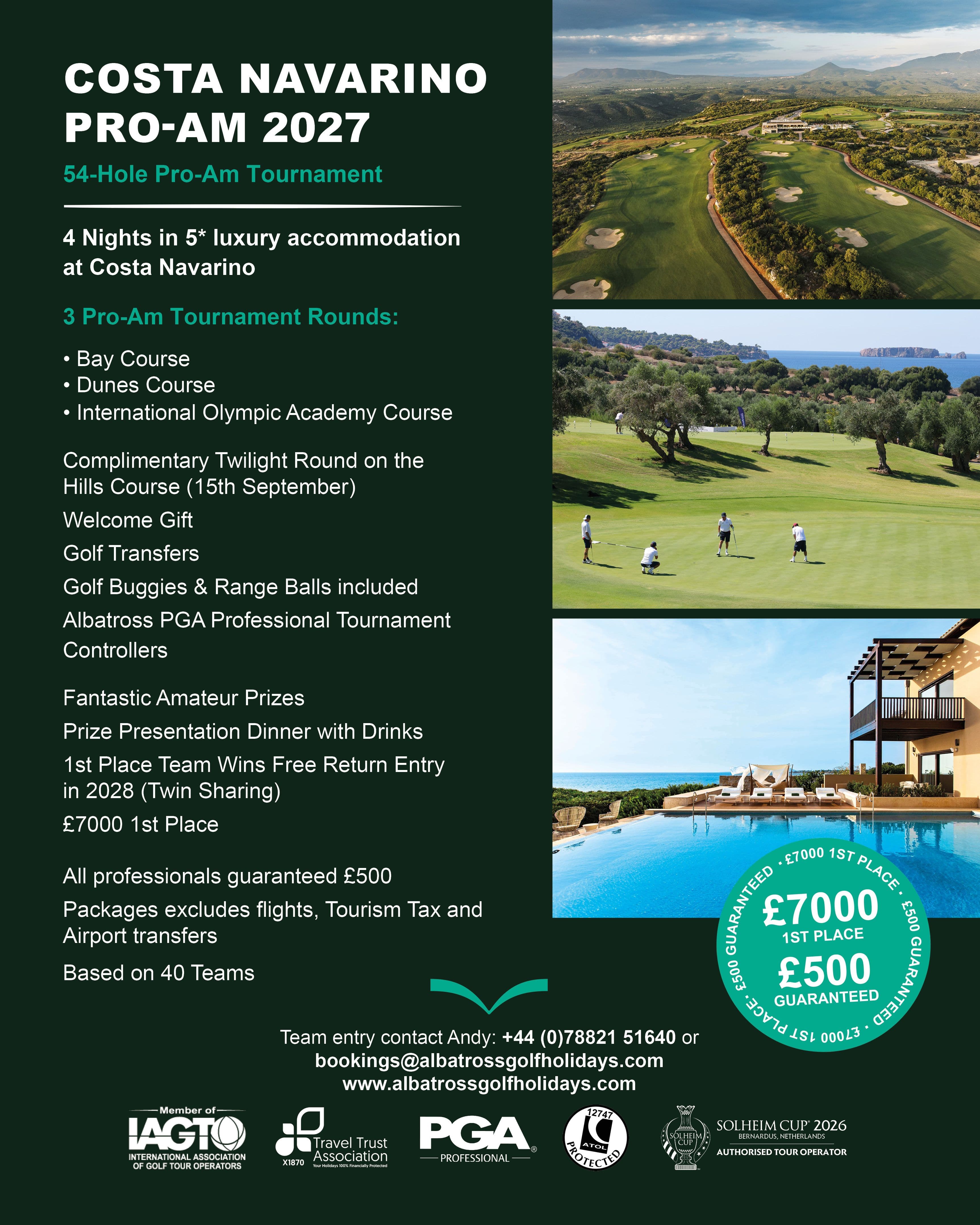 costa navairon pro am 2027 poster 2