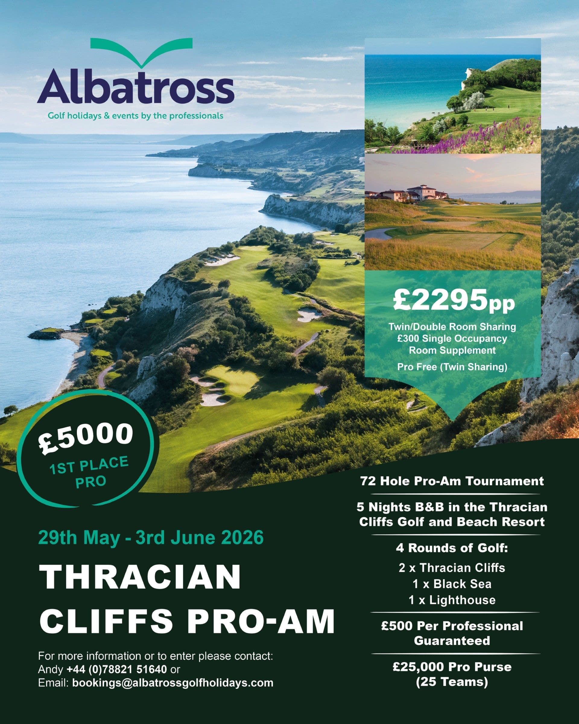 Thracian Cliffs Pro Am Poster 1